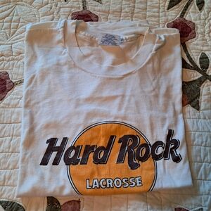 Hard Rock Cafe Lacrosse Christchurch Mens Vintage Tshirt XL